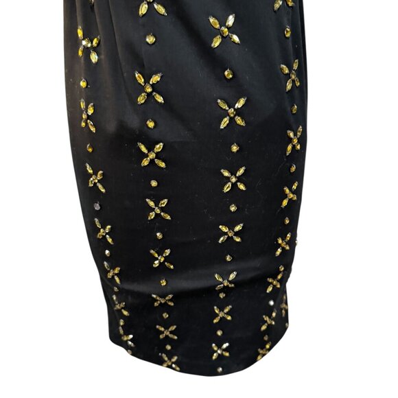 Boden Gold Star Beaded Embellished Dress – Size 2R - Picture 3 of 5